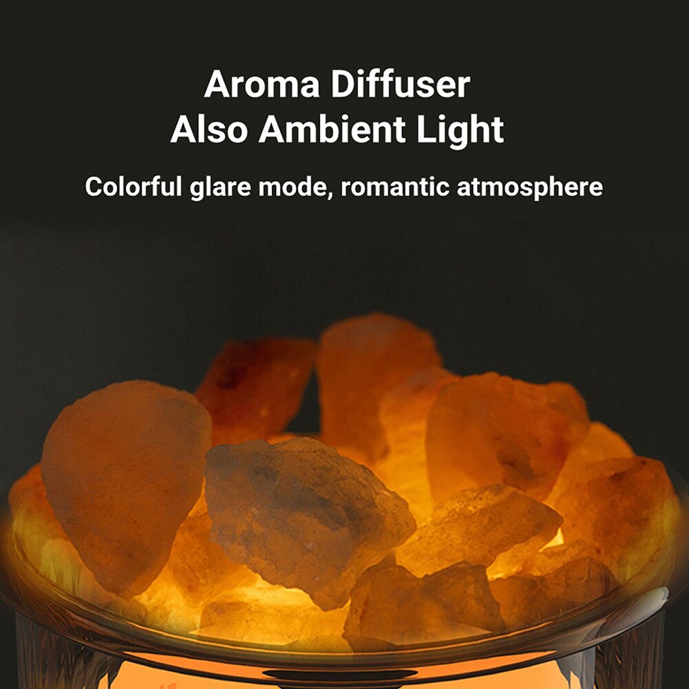 Đèn Ngủ Đá Muối Aromatherapy Air Humidifier