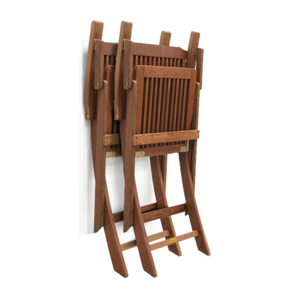 Ghế Xếp Pongkar Có Tay IBIE NC2003 - Nâu