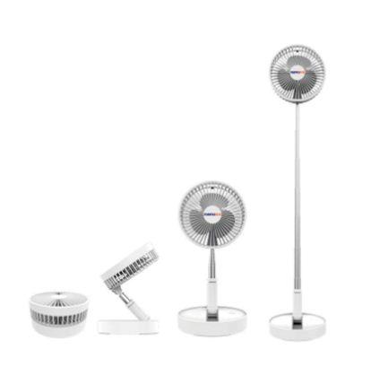 Quạt Sạc Điện Gấp Gọn Nanoco NFF1617W-Hàng chính hãng