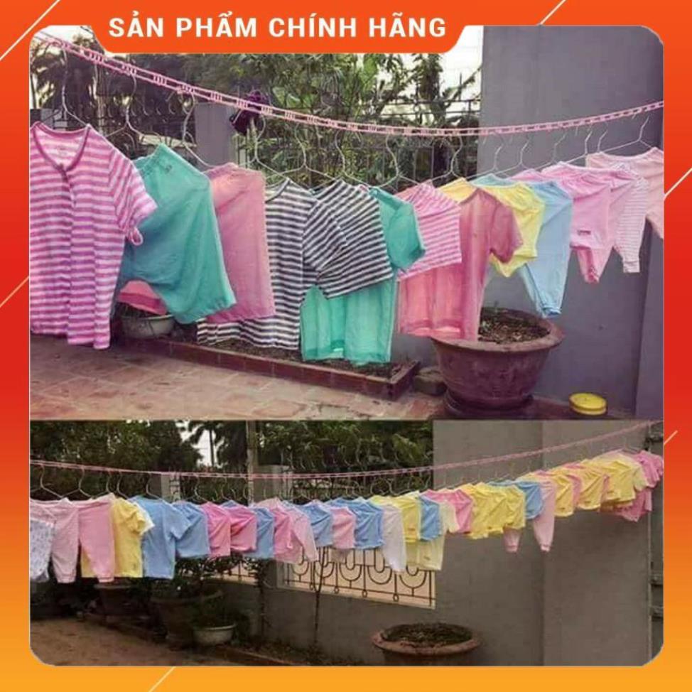 DÂY PHƠI QUẦN ÁO THÔNG MINH CHỐNG XÔ ( KÍCH THƯỚC 5M )