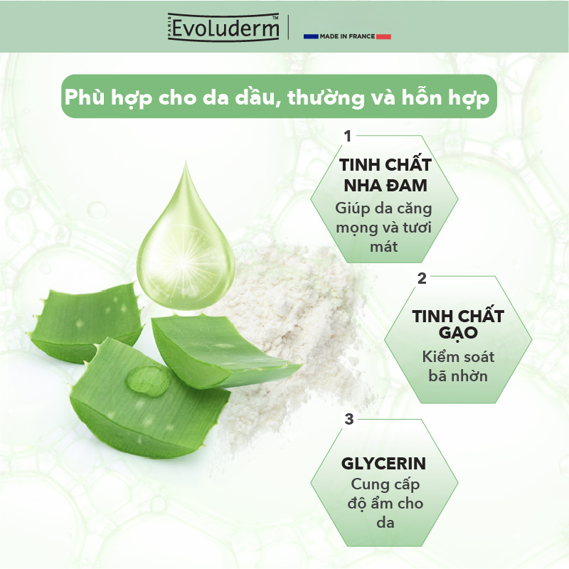 Kem dưỡng ẩm phục hồi và nuôi dưỡng làn da Evoluderm 50ml