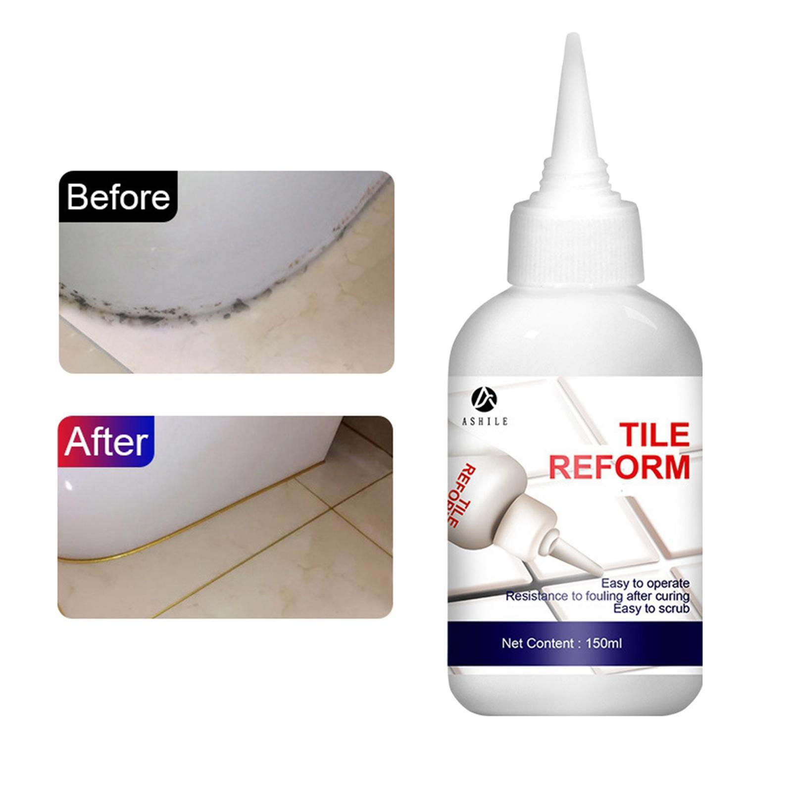 Grout Sealer Grout Filler Tube Tile Marker 5  Fast Drying Grout Repair Grout Filler Tubes for Floor Tile Living Rooms Patio