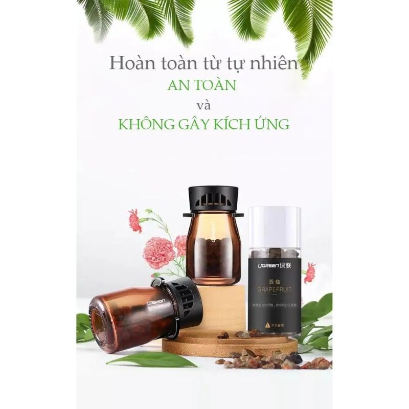 Ugreen UG60194LP154TK 152g Hương Hoa Bưởi Lọ đá thơm lọc không khí và khử mùi trên xe hơi - HÀNG CHÍNH HÃNG