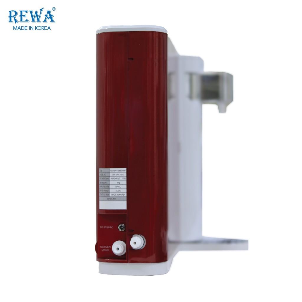 Máy lọc và tạo nước Hydrogen REWA RW-NAH-100 (thiết kế để bàn) (Hàng chính hãng)