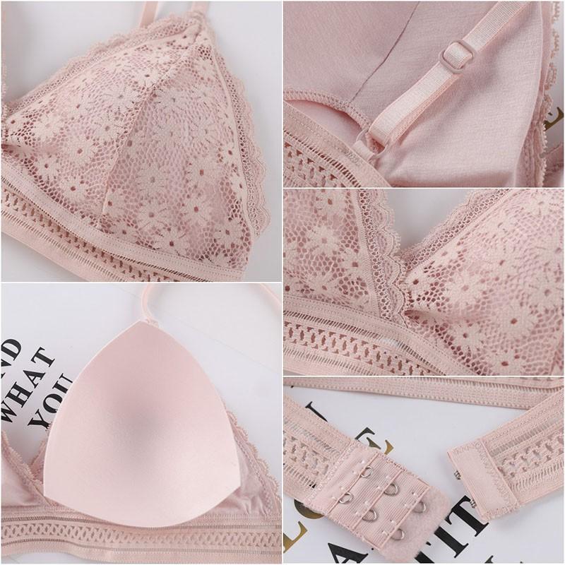 Áo Ngực Thể Thao Phối Ren Quyến Rũ Cho Nữ