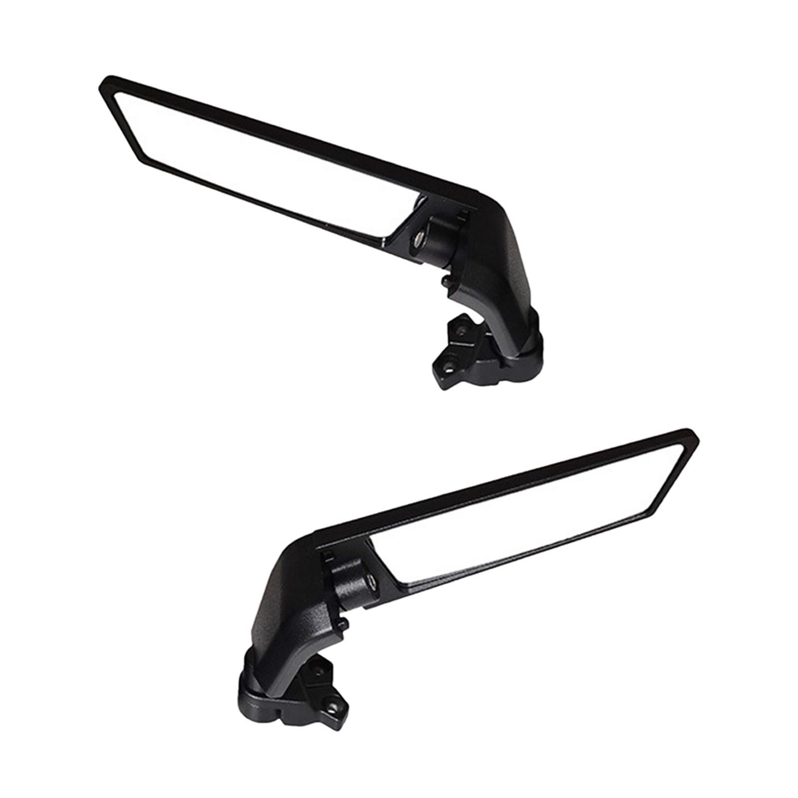 2Pcs Motorcycle Rear View Mirror 360 Rotatable Side Mirrors Bar End Motorcycle Fitment Repair Parts Fit for Yamaha Model Yzf R3 R25 R15V3