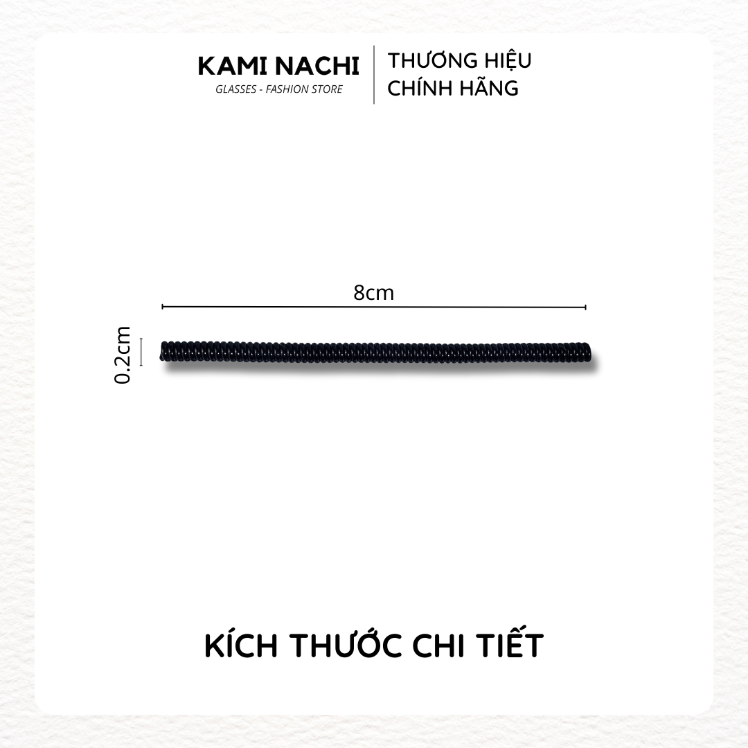Đệm tai chống trượt cho kính hình xoắn ốc dành cho chân kính kim loại nhỏ KAMI NACHI