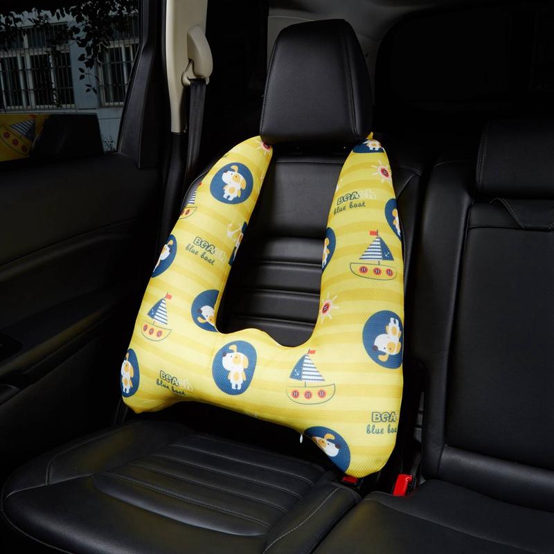 NewCar Dây An Kid Đệm Phim Hoạt Hình Bảo Vệ Cổ An Toàn Trẻ Em Đi Du Lịch Gối Trên Xe Hơi Đồ Dùng
