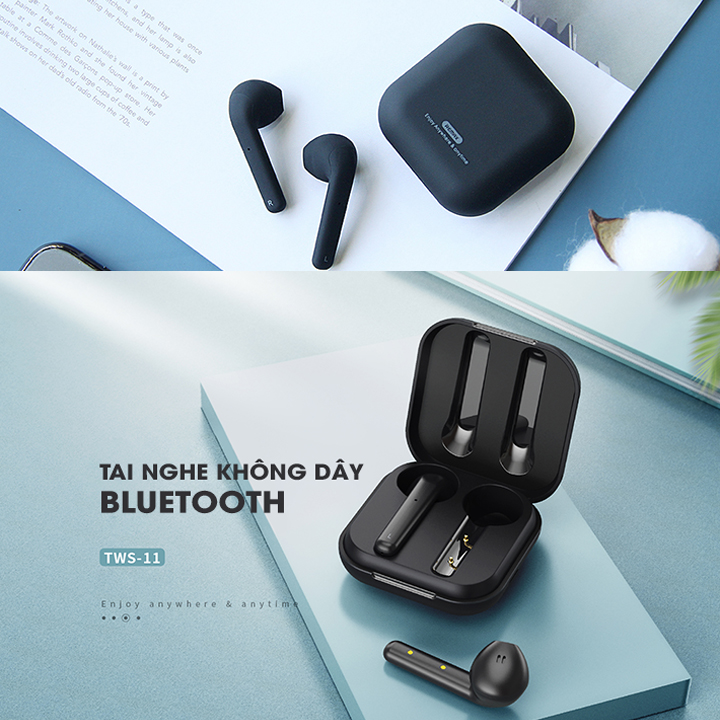 Tai nghe Bluetooth True Wireless Remax Earbuds TWS-11 - Hàng nhập khẩu