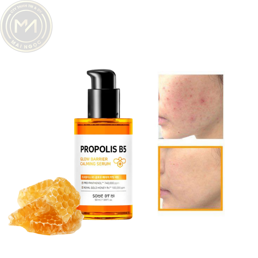 Tinh chất Some By Mi Propolis B5 Glow Barrier Calming Serum 50ml