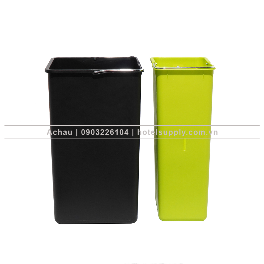 THÙNG RÁC EKO CAO CẤP TOUCH BIN, 2 NGĂN PHÂN LOẠI RÁC 9L + 20L
