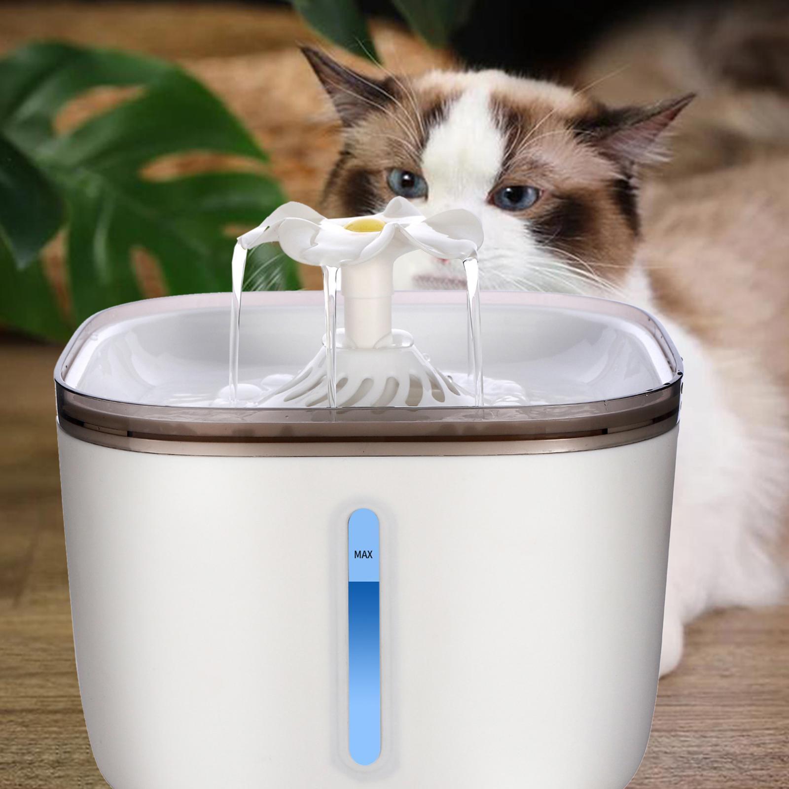 2.0L Electric  Fountain Cat/Dog Drinking Dispenser Water Fountain