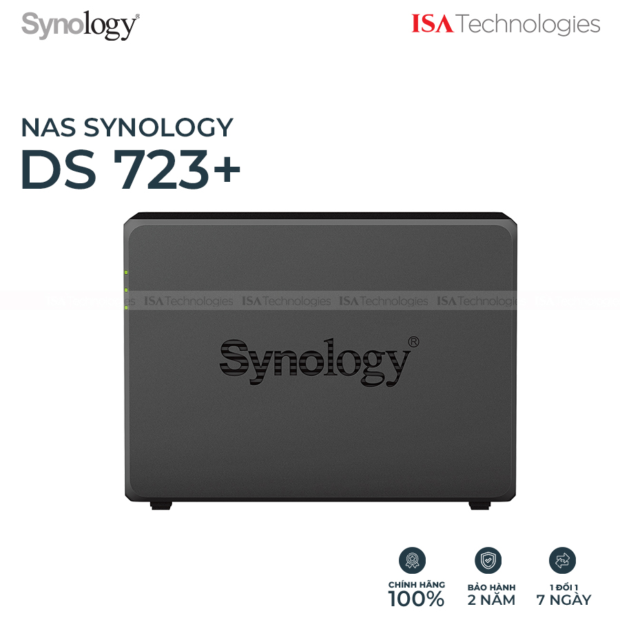 Thiết Bị Lưu Trữ Mạng Nas Synology DS723+ Hàng Chính Hãng