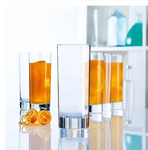 Ly thủy tinh cao cấp dạng óng - MS07 - 310ml và 330ml