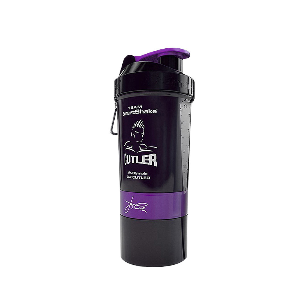 Bình lắc tập gym - Bình lắc thể thao Shaker Jay Cutler 3 ngăn 600ml