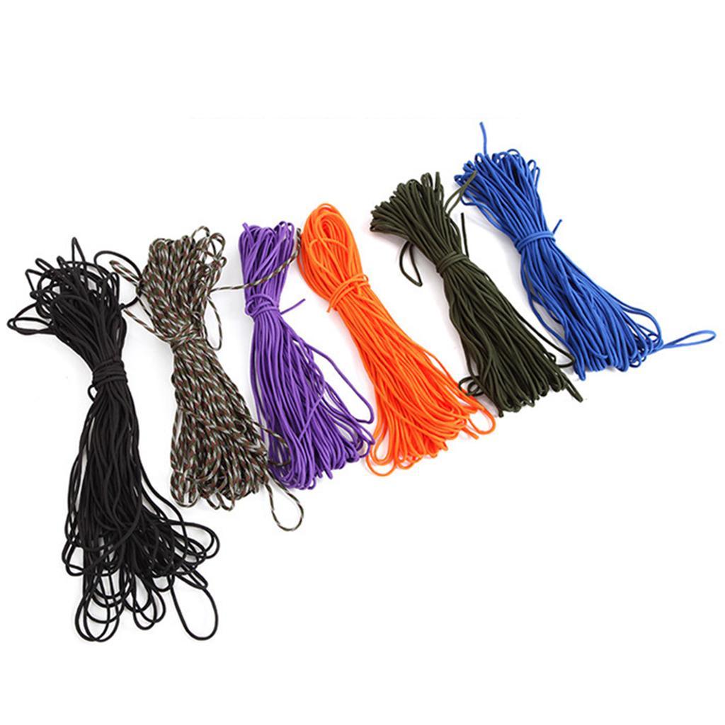 100FT 550LB Outdoor Camping Hiking Survival Paracord Parachute Cord Rope 7 Strand Core String Tie Down Lanyard