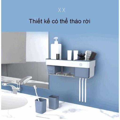 Giá treo khử trùng bàn chải đánh răng bằng tia UV