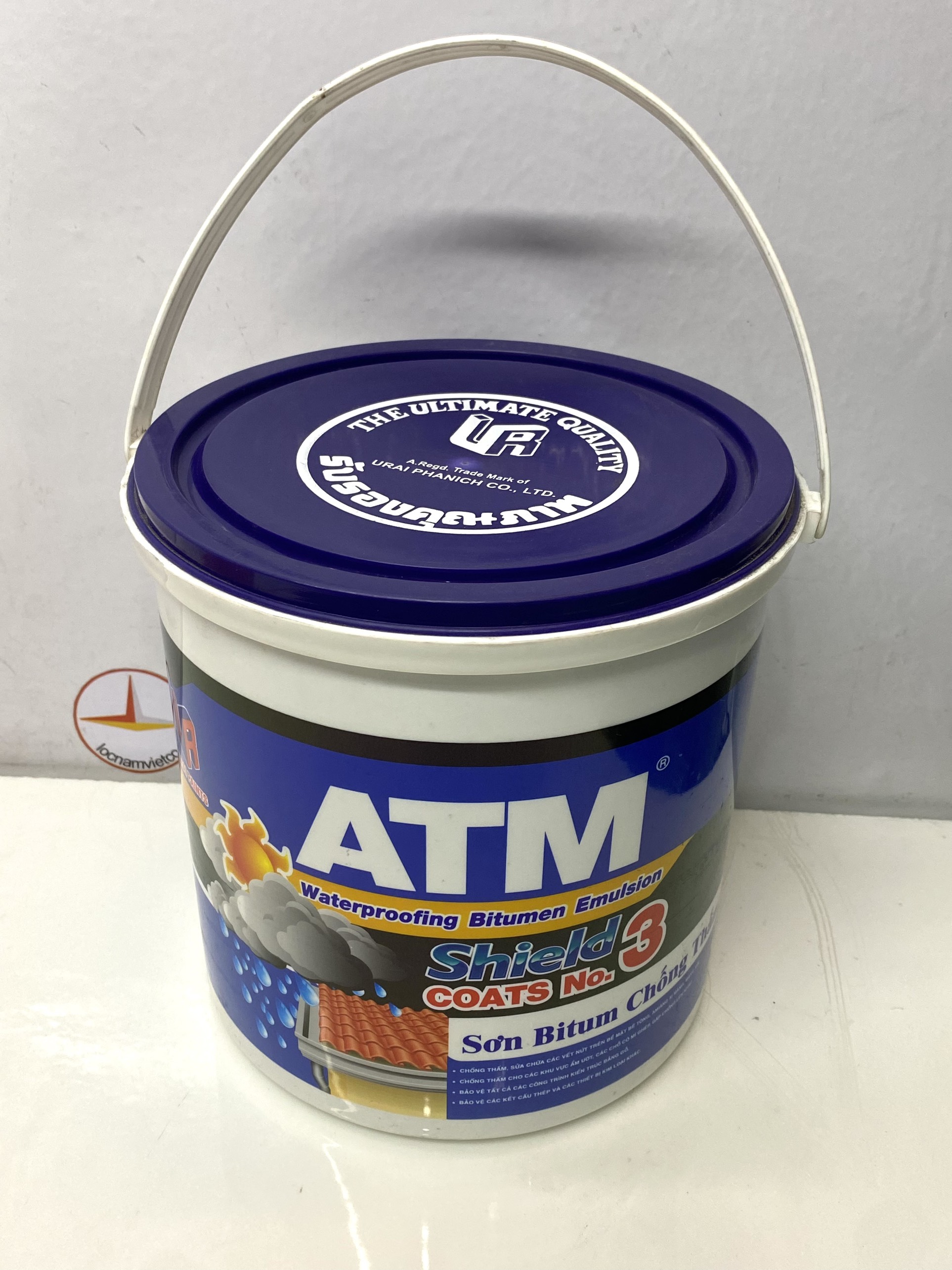 Sơn chống thấm Bitum ATM Shield Coat 3,5 kg