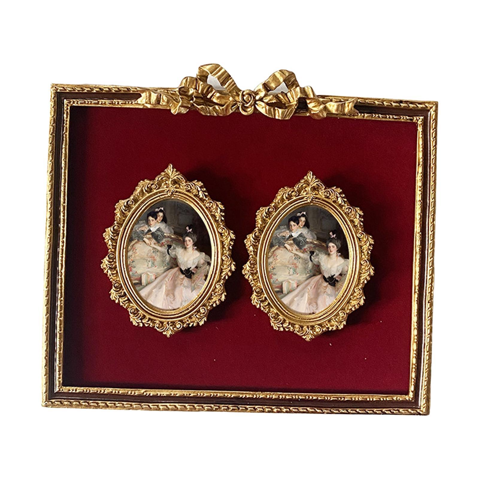 Photo Frame Hanging Hook Photo Frame Display Retro Style Vintage Photo Frame