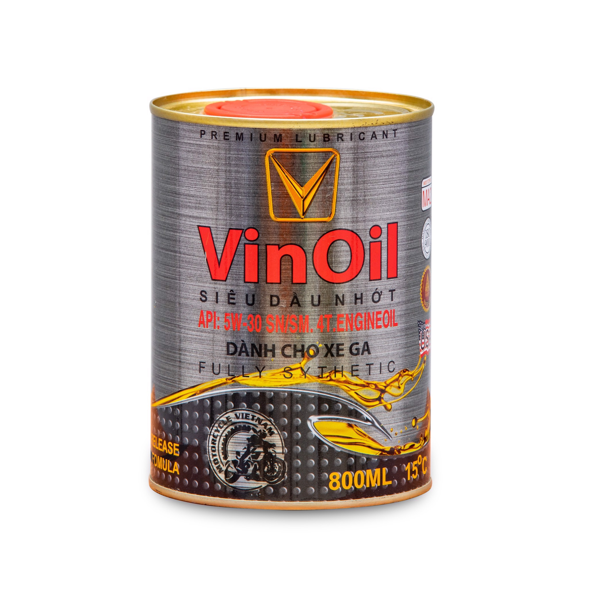 Dầu nhớt V-Oil 0.8 Lít dùng cho xe ga