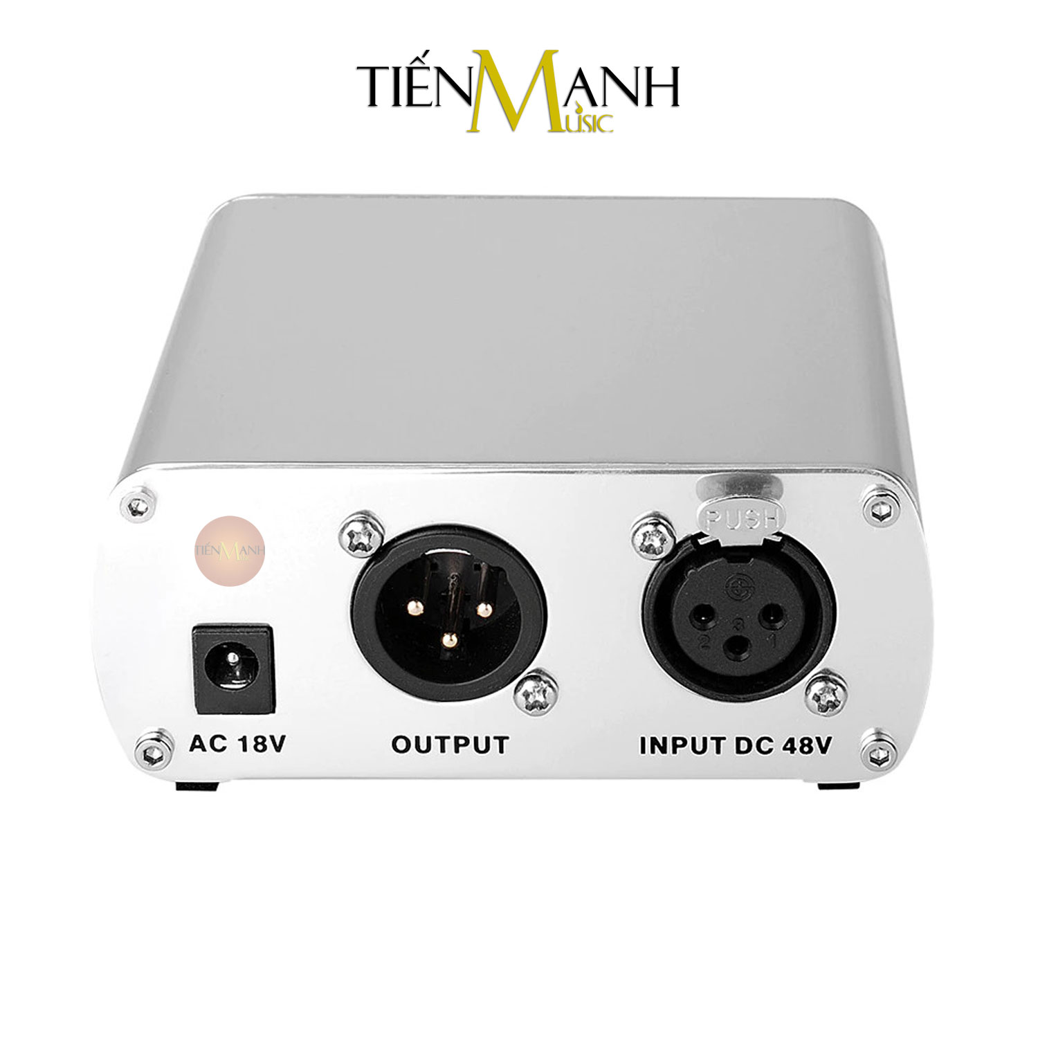 Takstar PM-5 - Nguồn Phantom 48V Cho Micro Condenser Phòng Thu Studio PM5 Mic Microphone Hàng Chính Hãng - Kèm Móng Gẩy DreamMaker