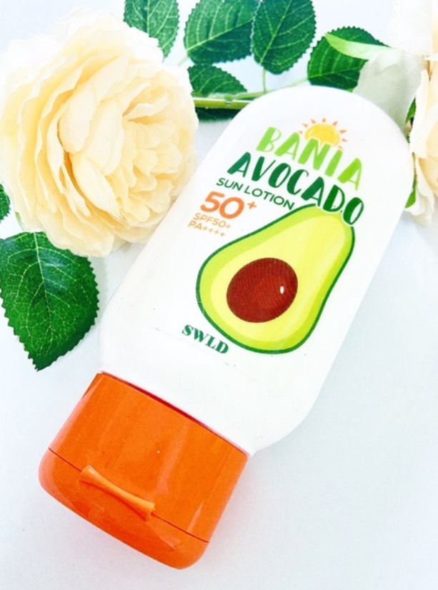 Lotion chống nắng 2in1 SWLD BANIA AVOCADO SUN LOTION CREAM 50 SPF+++ PA++++