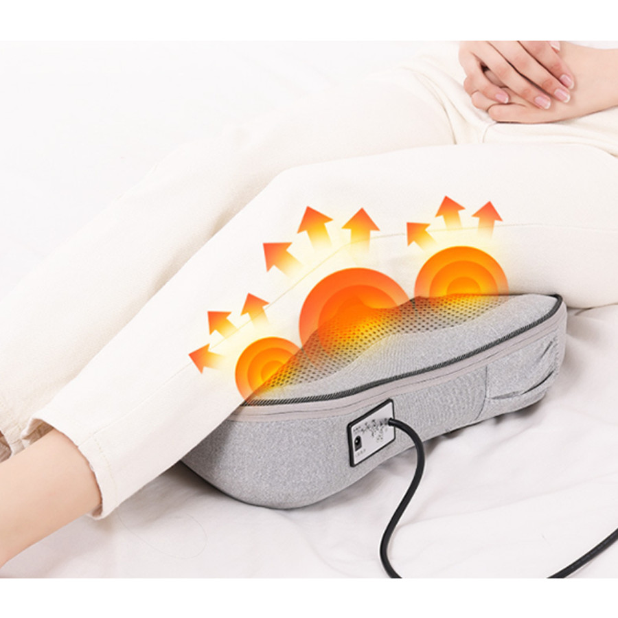 Gối Massage Toàn Thân Hồng Ngoại VISPO VP-G21D - Gối Mát Xa Cổ, Vai, Lưng Giảm Đau Mỏi Cơ Thể, Phù Hợp Sử Dụng Tại Nhà, Văn Phòng Hay Trên Ô tô