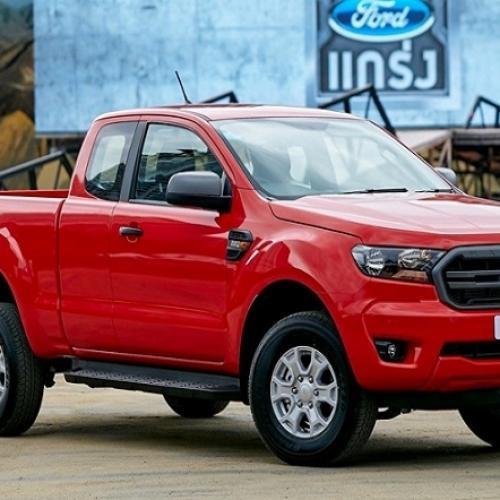 Ô tô xe điện trẻ em địa hình FORD RANGER XLS 2 chỗ 4 động cơ ghế da cao cấp ( Đỏ-Đen-Trắng-Xanh) D.HSTORE