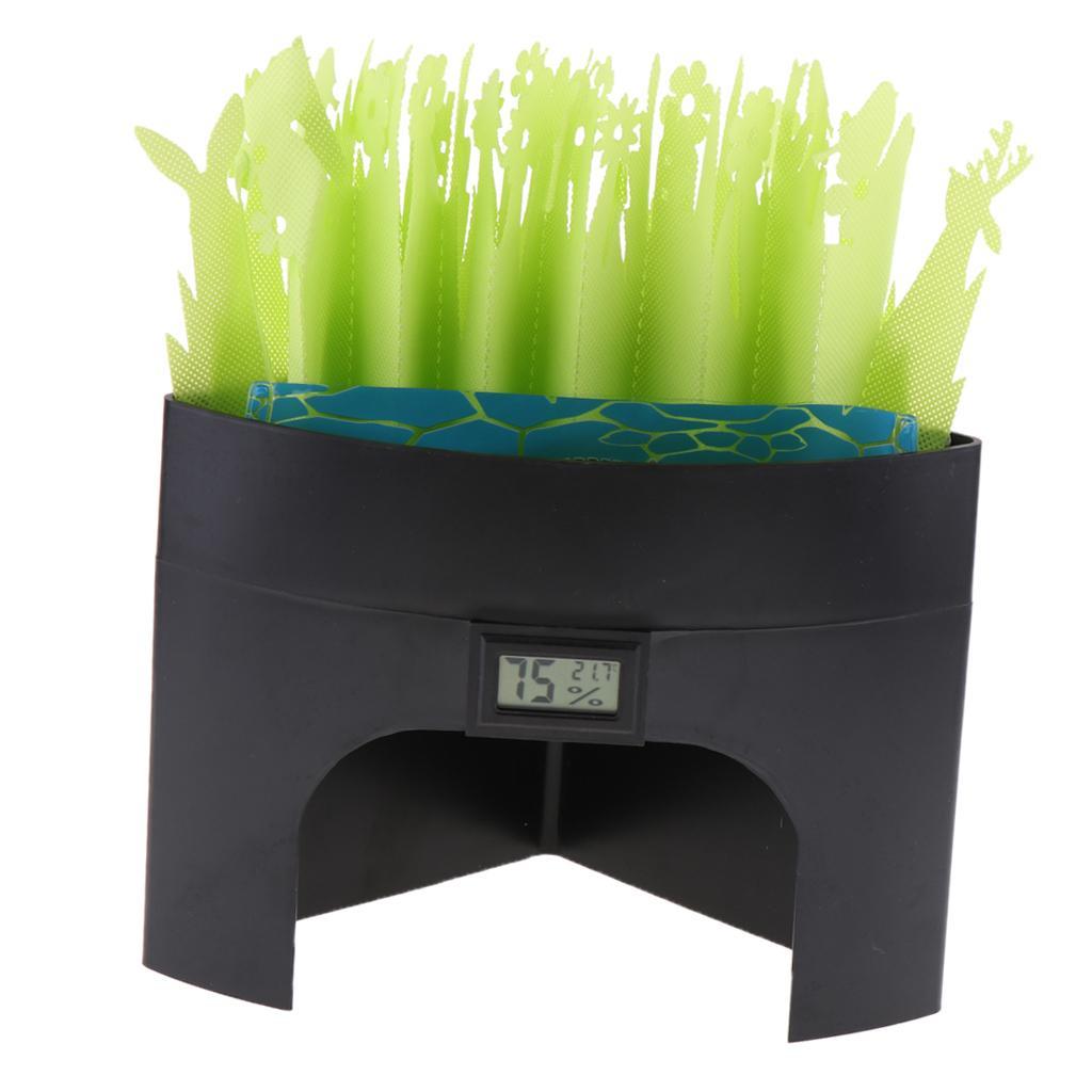 Reptile Humidifier Air Humidifier for Reptile Cave Terrarium Tank Green