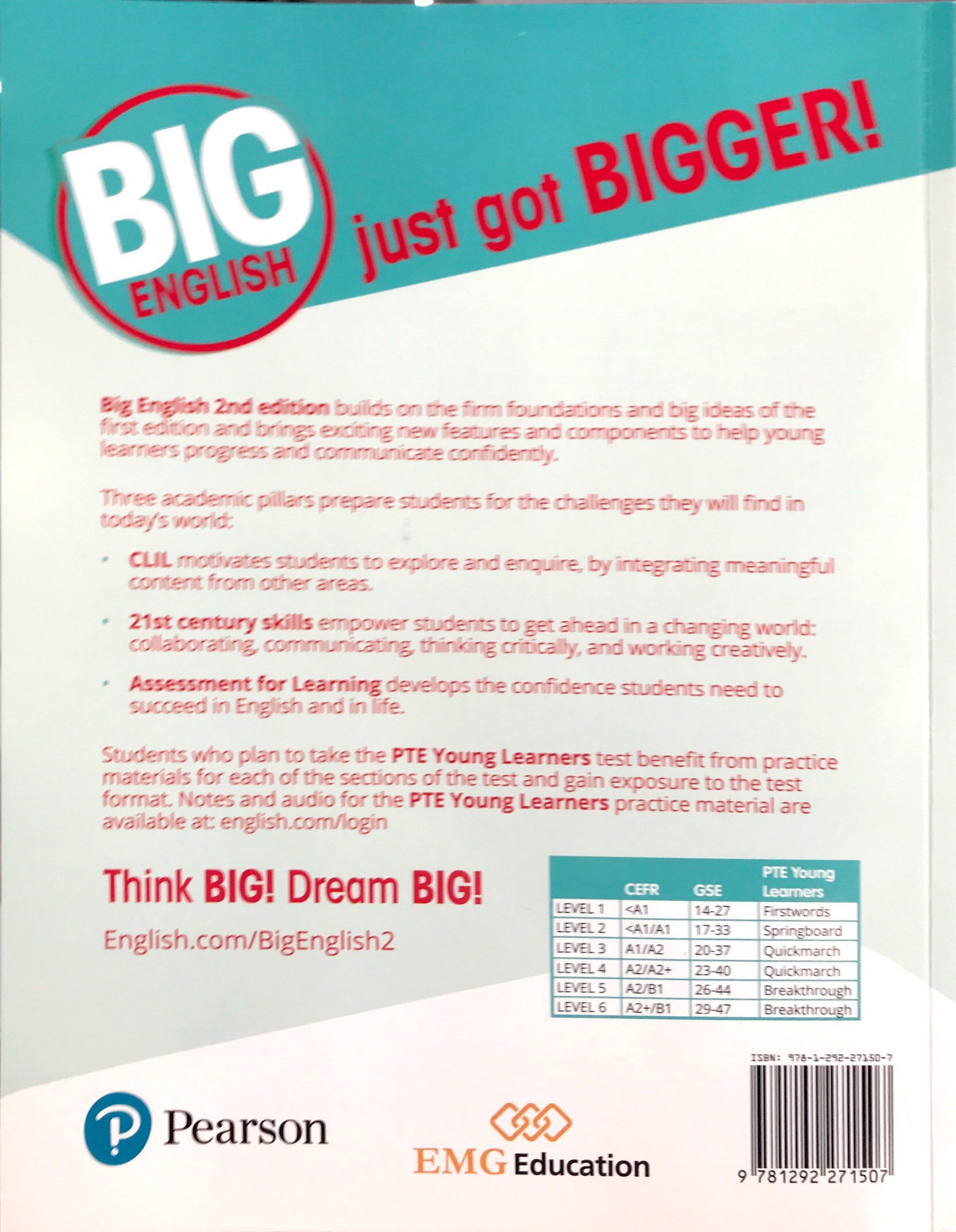 Big English 2ed PTE YL SB2 VN