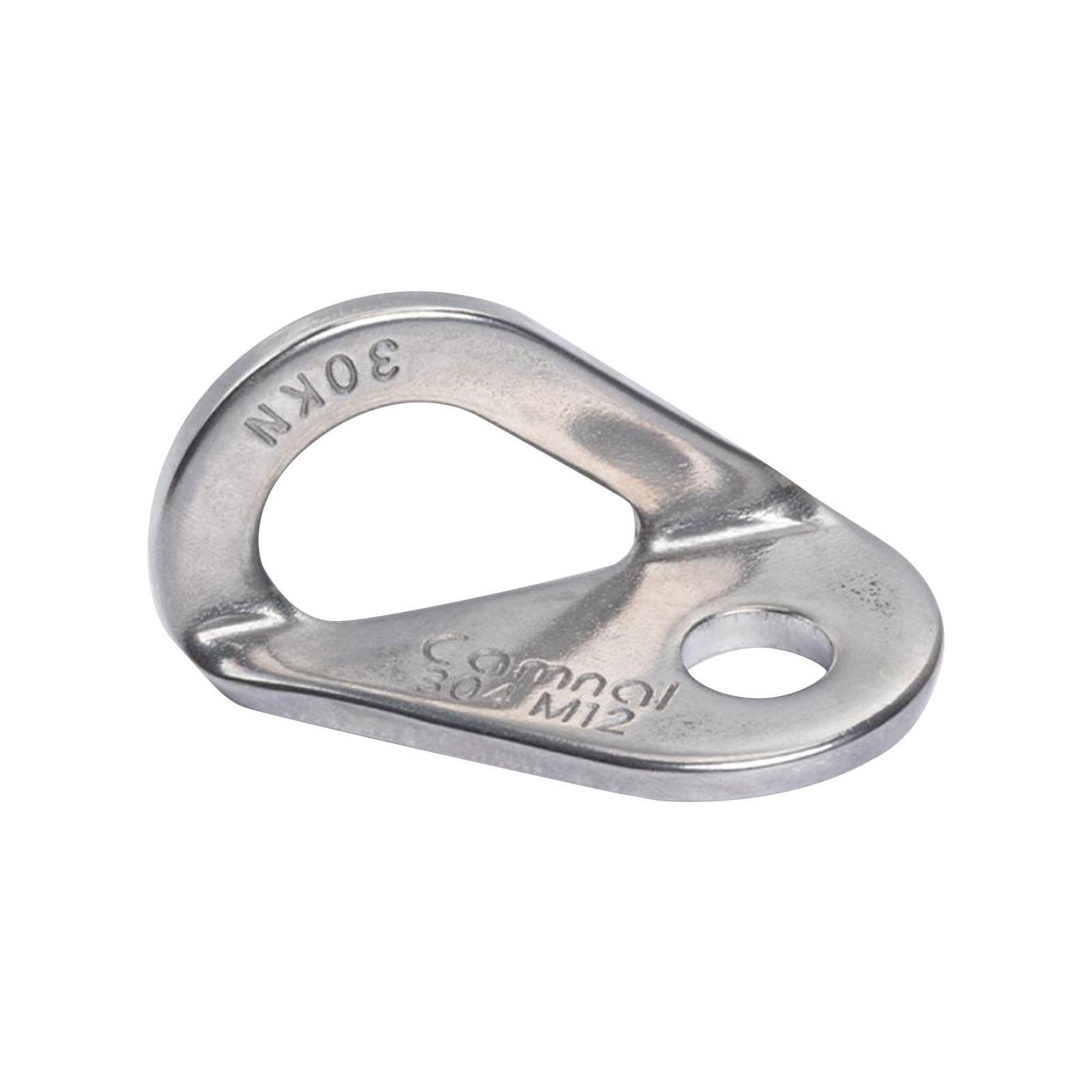 Climbing Anchor Point Nail Hanger Piton Bolt Hanger Heavy Duty 30kN Expansion Nail Bolt Hanger for Engineering Travel Outdoor Belay Camping