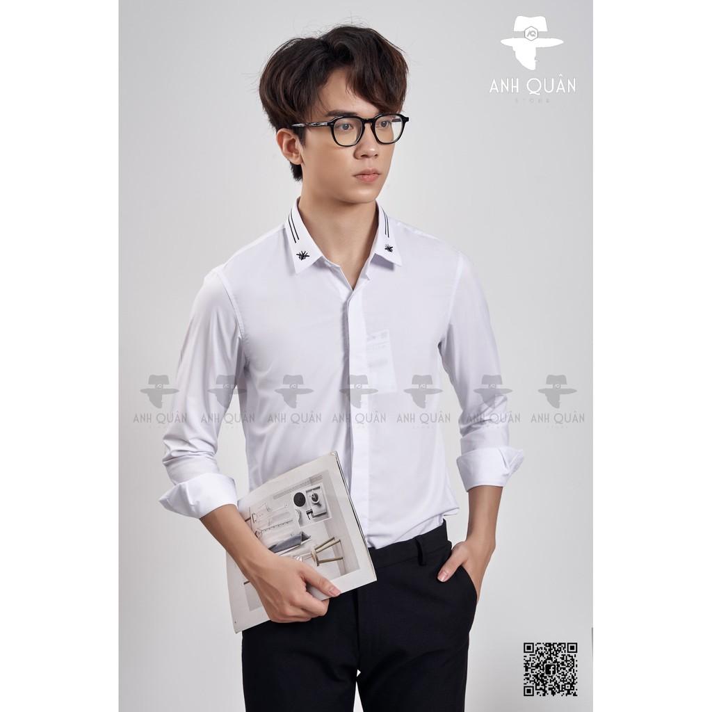 Sơ mi nam cao cấp Thuê cổ Mềm mịn, Hình thuê tay
