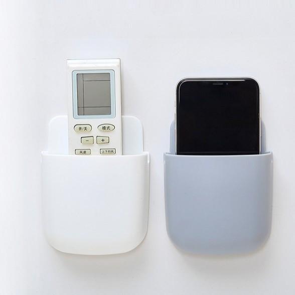 Hộp Dán Tường Đựng Điện Thoại/ Điều Khiển Đa Năng - Kệ Dính Tường Không Cần Khoan Tường Duashop