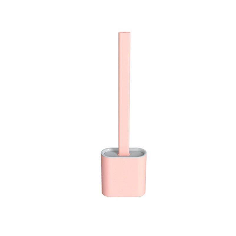 Cọ toilet silicon có ống cắm, sạch sẽ dễ vệ sinh