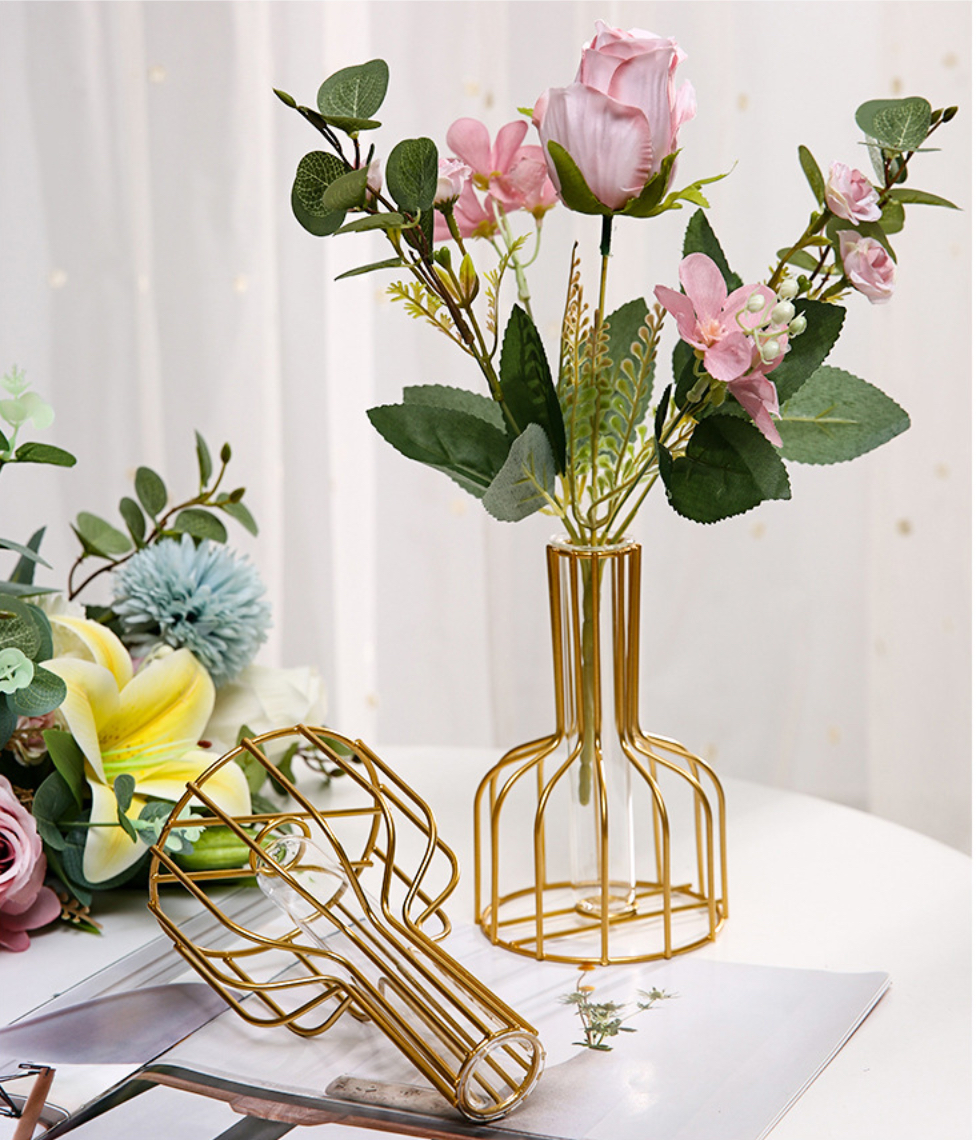 Lọ hoa trang trí decor bàn ăn, đàn piano, nhà bếp, phòng khách - Hàng chính hãng
