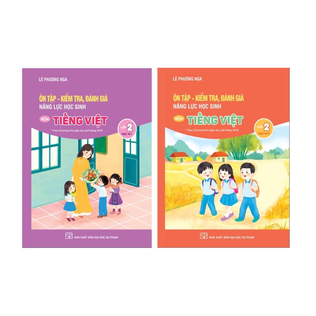Sách - Combo Ôn Tập - Kiểm Tra, Đánh Giá Năng Lực Học Sinh Môn Tiếng Việt Lớp 2 -
