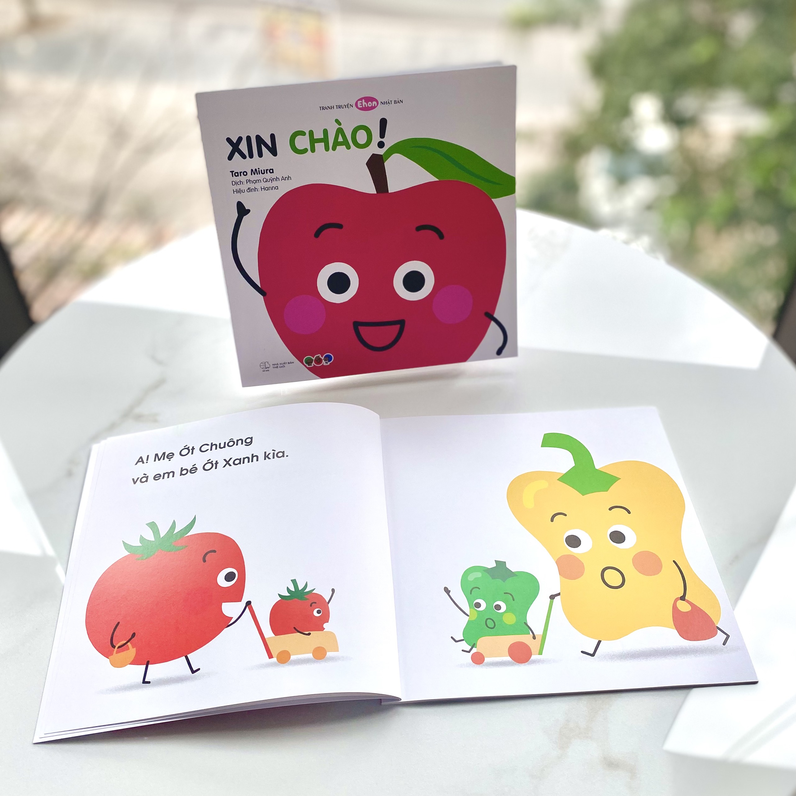Sách cho bé 0 3 tuổi - Giúp trẻ học phép lịch sự - Xin chào (Tranh truyện Ehon Nhật Bản)