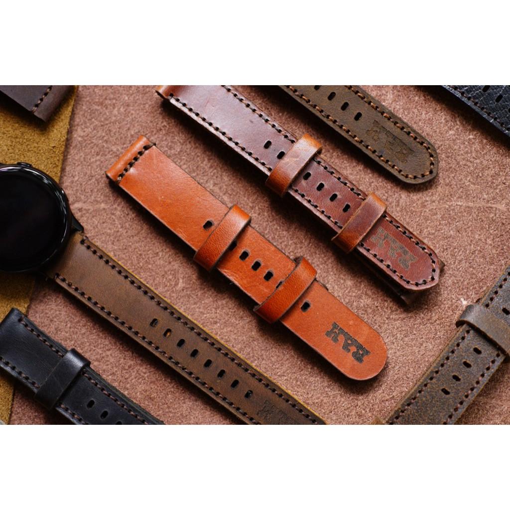 TỔNG HỢP DÂY DA BÒ CHO SAMSUNG ACTIVE - CHÍNH HÃNG RAM LEATHER .