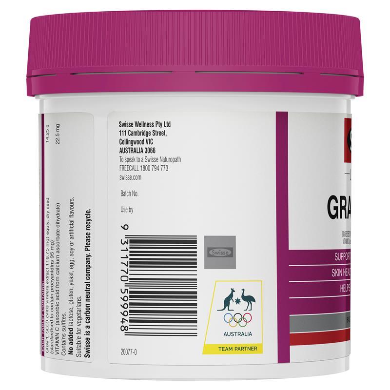 Swisse Ultiboost Grape Seed 14250mg 300 Tablets