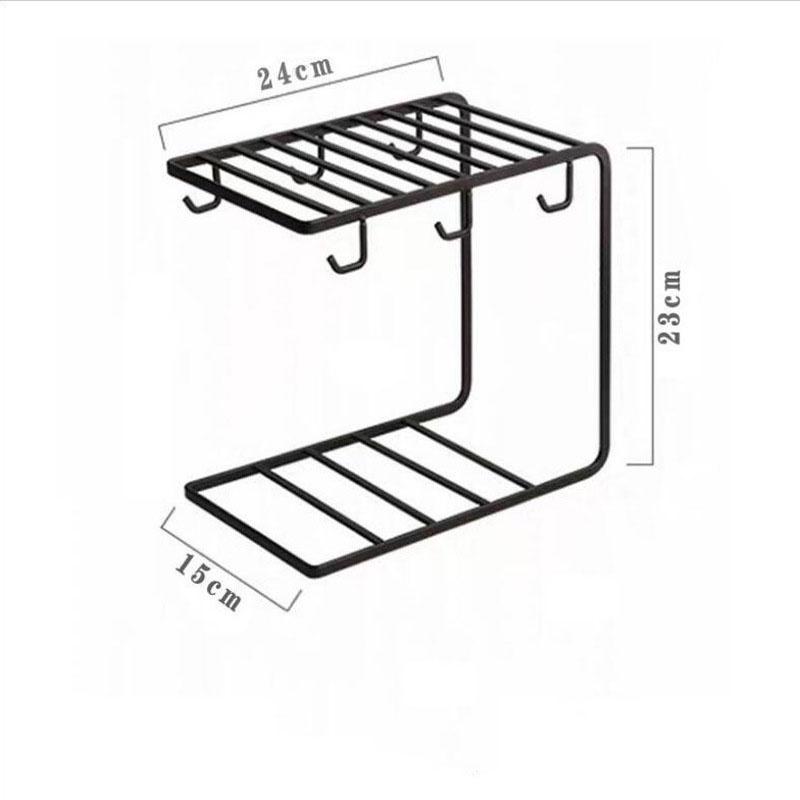 Giá treo ly cốc để bàn phong cách BẮC