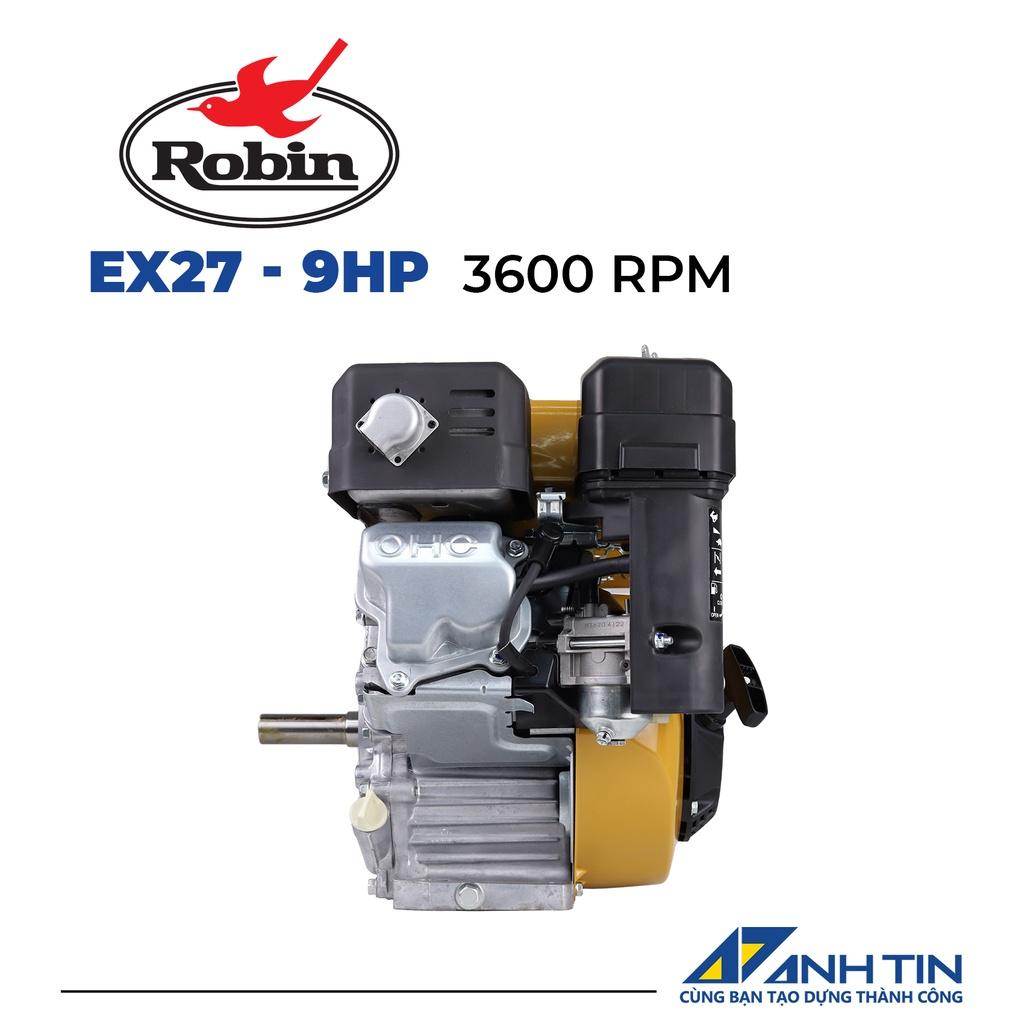 Động cơ nổ Robin EX27 | Công suất 9HP | Động cơ OHC 4 thì, 1 xy lanh | Bảo hành 15 tháng