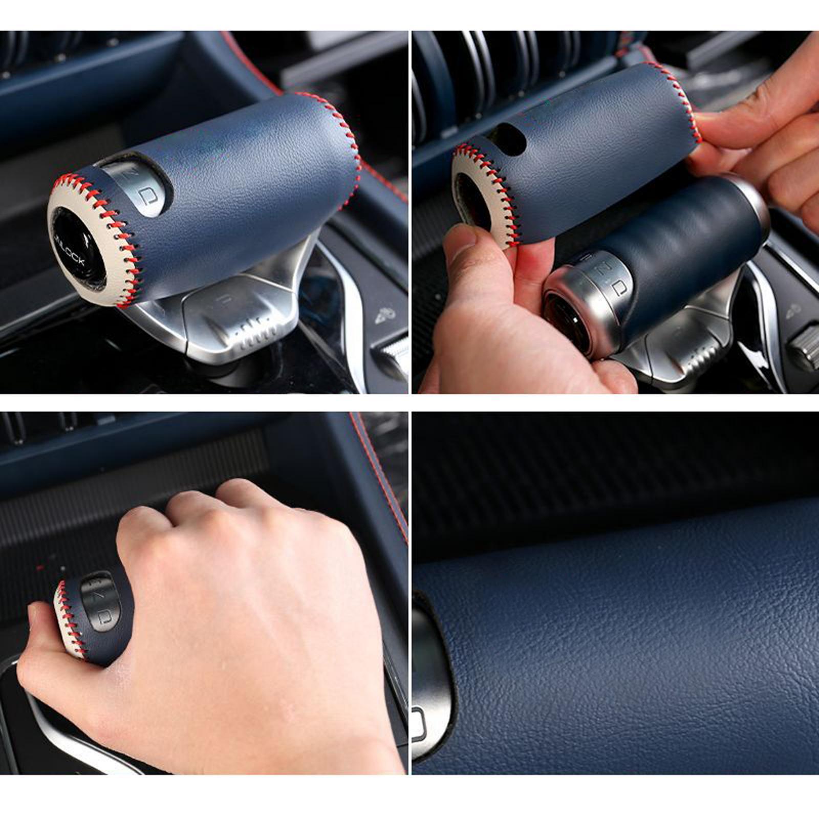 Car Gear Head  Knob  Cover PU Leather for Byd Atto 3 2022