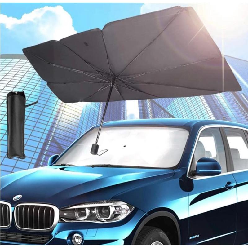 Ô dù che nắng kính lái ô tô phản quang chống tia UV cách nhiệt giảm nóng bảo vệ nội thất xe hơi hiệu quả