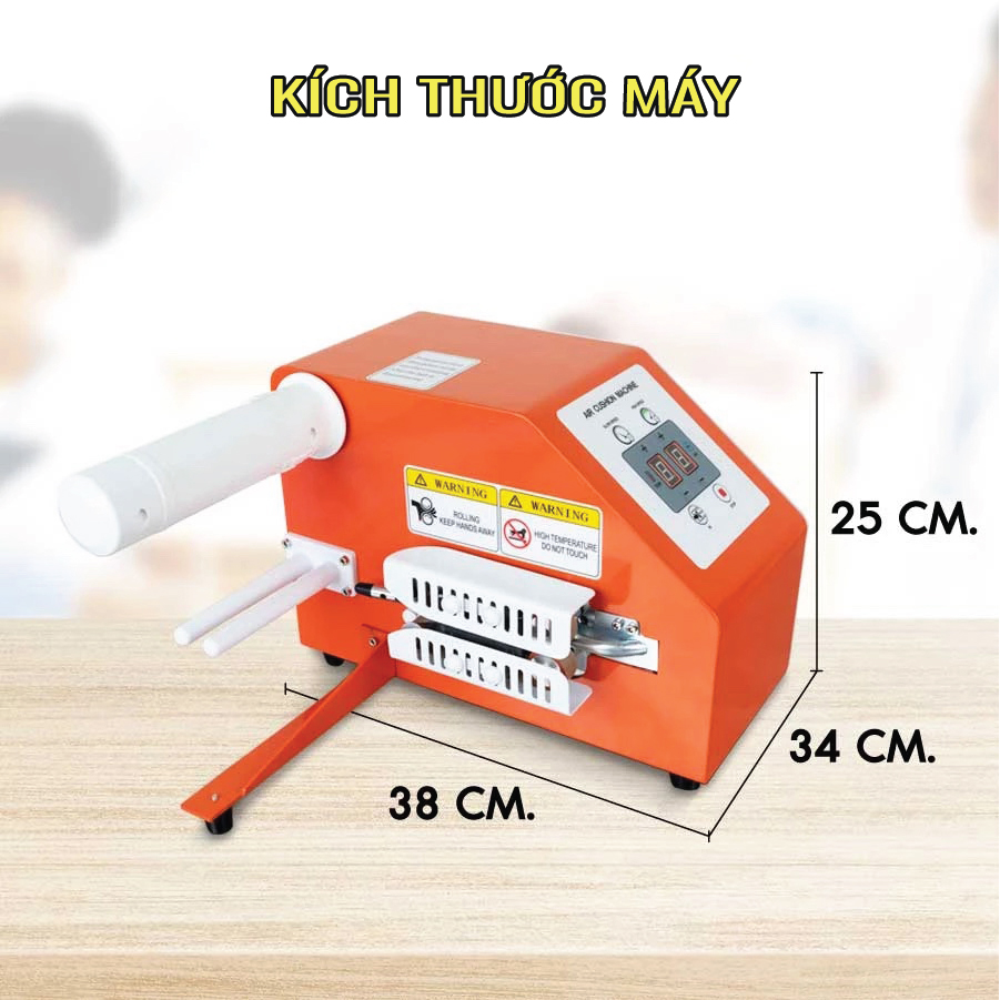 Máy Làm Bóng Khí Chống Sốc Bán Công Nghiệp AIRPRO-C1. Hàng Nhập Khẩu Chính Hãng SGE Thái Lan