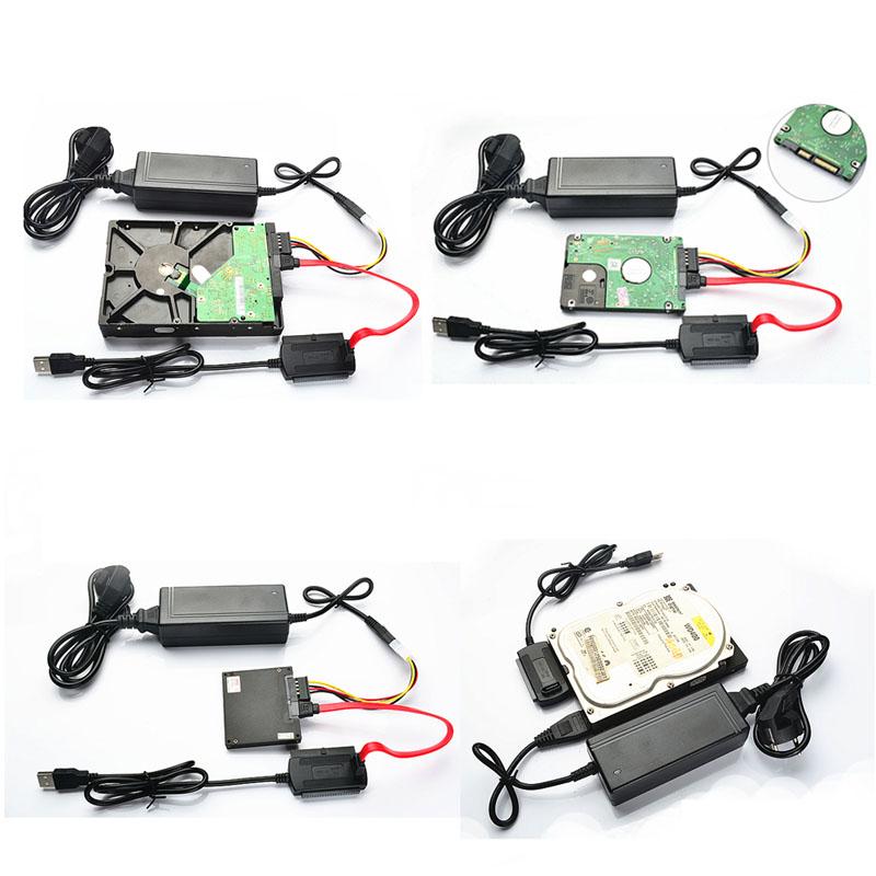 Bộ điều hợp USB cho SATA / IDE 3.5 " / IDE 2.5" Hỗ trợ ổ cứng ổ cứng ổ cứng HDD