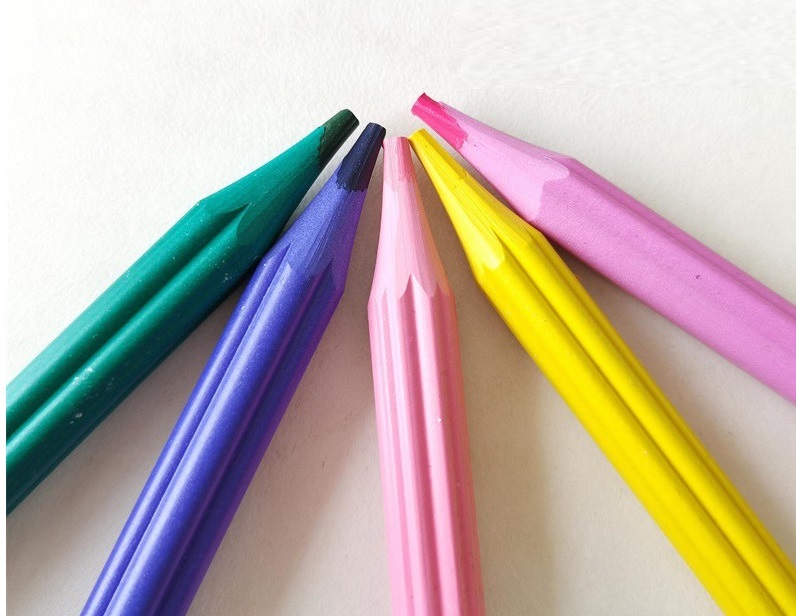 Bộ 5 cây bút chì màu nhựa M&amp;G - AWPQ4303 ( bộ 5 màu)