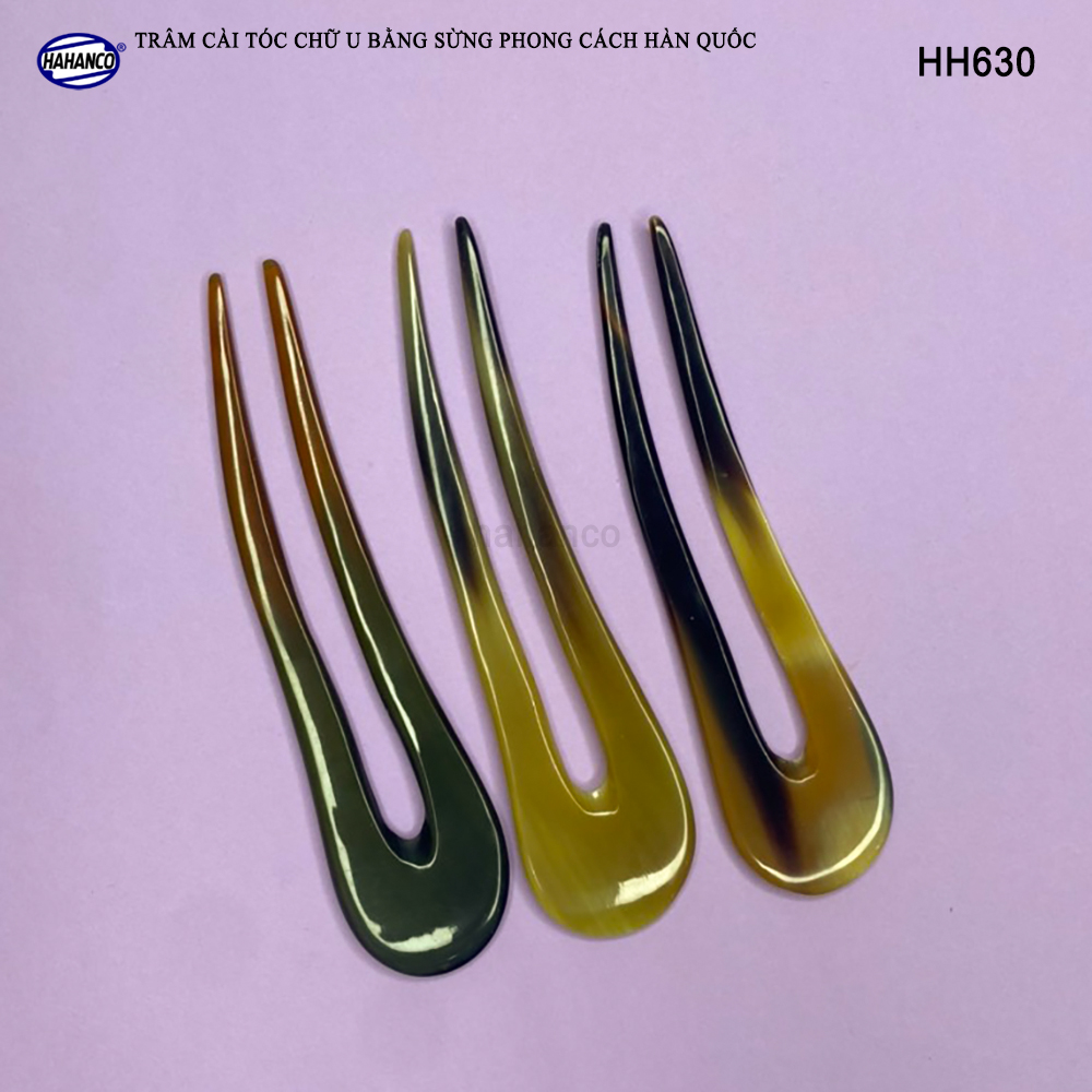 Trâm Cài Tóc Chữ U Hàng VIP Bằng Sừng - Thời Trang Cho Nữ - Phong Cách Cổ Trang - HH630