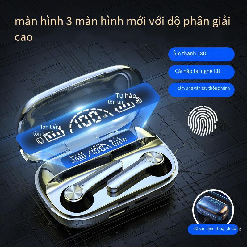 Đảm bảo chất lượng nổ S20 QB20 tai nghe bluetooth TWS gương không dây màn hình hiển thị kỹ thuật số tai nghe bluetooth thể thao bán trong tai