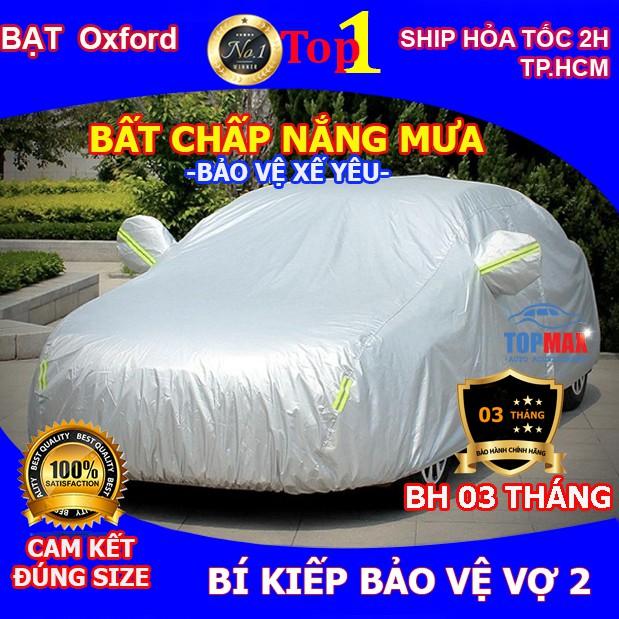 Bạt phủ xe ô tô, xe hơi chất liệu Oxford - Bạt trùm xe ô tô dày 3 lớp