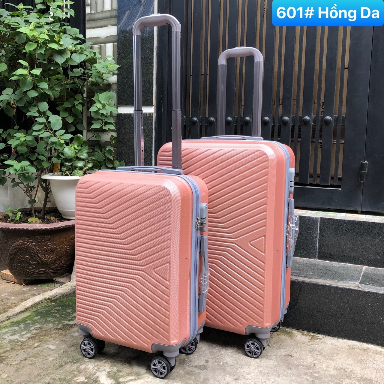 Vali nhựa thời trang cao cấp - nhiều màu